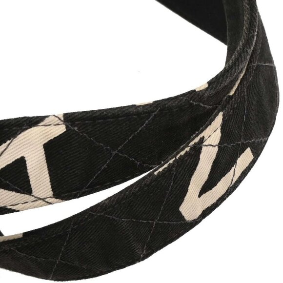 Chanel Black Canvas Handbag 125298 - Picture 4 of 10